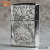 ZIPPO CHÍNH HÃNG BẠC KHỐI CÁ CHÉP AO SEN