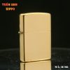 ZIPPO CHÍNH HÃNG BRASS  TRƠN BÓNG
