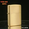 ZIPPO CHÍNH HÃNG BRASS PHAY XƯỚC
