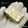 ?ZIPPO CHÍNH HÃNG AMOR CHROME KHẮC HỌA TIẾT ĂN MÒN